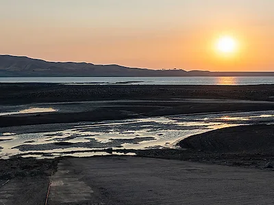 San Luis Reservoir in drought DWR